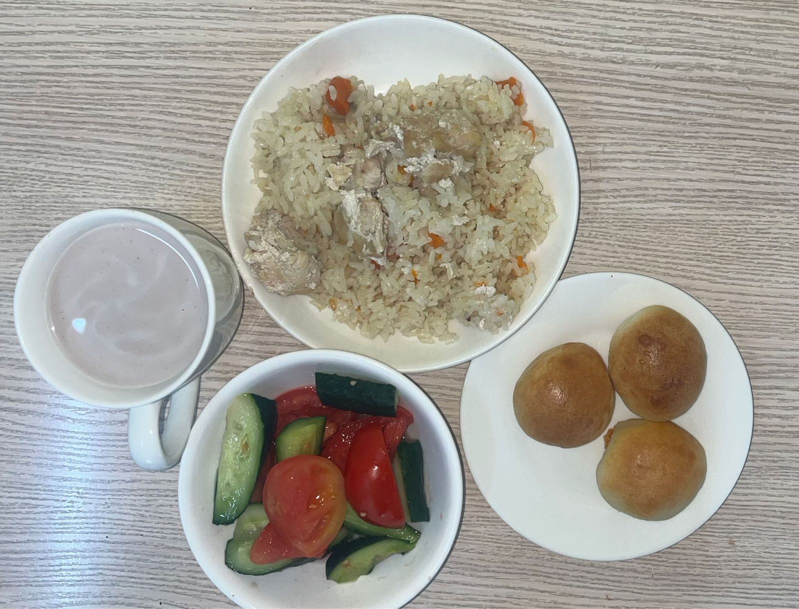 Меню: Плов с курицей