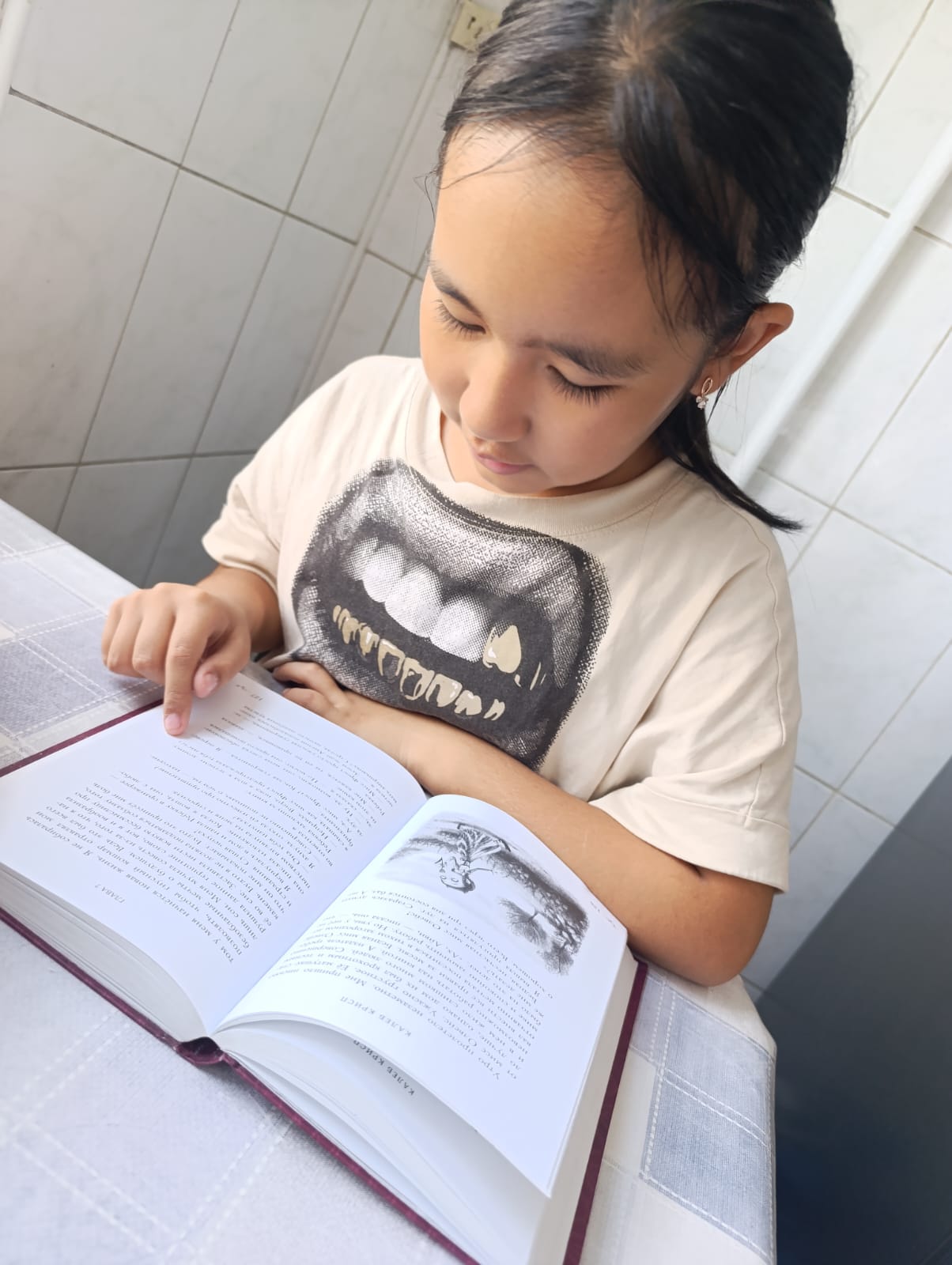 Реализация проекта «Читающая школа», «Балалар кітапханасы»